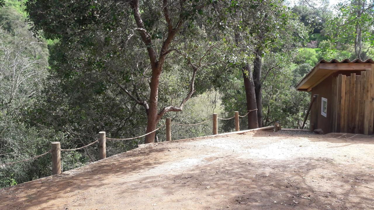Cabana De Adobe En Lago Rapel Exterior foto